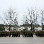 Pożegnanie elewów w CPdMZ / Marzena Mąkosa / Radio Kielce