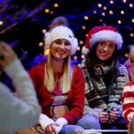 Telewizja TVP3 Kielce nagrywa pastorałkę.  / Marzena Mąkosa / Radio Kielce