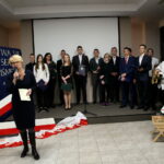 Spotkanie poświęcone 36. rocznicy wprowadzenia stanu wojennego. Przemawia Dorota Koczwańska-Kalita, naczelnik delegatury IPN w Kielcach / Marzena Mąkosa / Radio Kielce