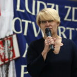 Spotkanie poświęcone 36. rocznicy wprowadzenia stanu wojennego. Dorota Koczwańska-Kalita, naczelnik delegatury IPN w Kielcach / Marzena Mąkosa / Radio Kielce