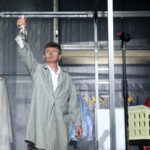 Konferencja w Teatrze im. S. Żeromskiego dotycząca najbliższej premiery - spektaklu "1946" / Marzena Mąkosa / Radio Kielce