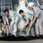 Konferencja w Teatrze im. S. Żeromskiego dotycząca najbliższej premiery - spektaklu "1946" / Marzena Mąkosa / Radio Kielce