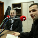 Ks. Bogusław Pitucha - dyrektor Caritas Diecezji Sandomierskiej i kleryk Piotr Pudło / Marzena Mąkosa / Radio Kielce