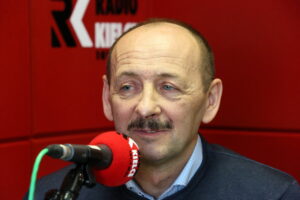 dh Mirosław Kwapiński pełniący funkcję prezesa ZG OSP Gminy Klimontów / Marzena Mąkosa / Radio Kielce
