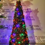 "Choinka pod Choinkę". Prezent dołączony do licytowanego drzewka. / Marzena Mąkosa / Radio Kielce