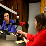 "Choinka pod choinkę". Lucyna Gozdek i Ewa Okońska / Marzena Mąkosa / Radio Kielce