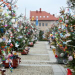 Konkurs "Najładniej udekorowana choinka" w ramach akcji: "Ożywiamy daleszycki rynek" / Marzena Mąkosa / Radio Kielce