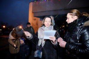 Uroczyste otwarcie świątecznych ekspozycji w KCK / Marzena Mąkosa / Radio Kielce