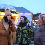 Akcja choinki dla słuchaczy na Rynku w Kielcach / Marzena Mąkosa / Radio Kielce