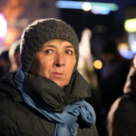 Akcja choinki dla słuchaczy na Rynku w Kielcach / Marzena Mąkosa / Radio Kielce