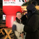 Akcja choinki dla słuchaczy na Rynku w Kielcach / Marzena Mąkosa / Radio Kielce