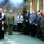 Wigilia w Centrum Przygotowań do Misji Zagranicznych w Kielcach. Na zdjęciu: biskup Andrzej Kaleta / Marzena Mąkosa / Radio Kielce