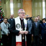 Wigilia w Centrum Przygotowań do Misji Zagranicznych w Kielcach. Biskup Andrzej Kaleta / Marzena Mąkosa / Radio Kielce