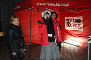 Choinki od Radia Kielce w Kazimierzy Wielkiej / Marzena Mąkosa / Radio Kielce
