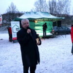 Radio Kielce rozdaje choinki na święta. Krzysztof Lipiec, poseł na Sejm RP / Tomasz Piwko / Radio Kielce