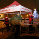 Radio Kielce rozdaje choinki na święta / Marzena Mąkosa / Radio Kielce