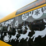Świąteczny autobus w Kielcach / Marzena Mąkosa / Radio Kielce