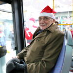 Świąteczny autobus w Kielcach / Marzena Mąkosa / Radio Kielce