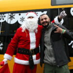 Świąteczny autobus w Kielcach / Marzena Mąkosa / Radio Kielce