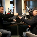 Paweł Solarz i Jan Nowicki / Marzena Mąkosa / Radio Kielce