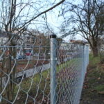 Siatka w Parku miejskim im. Stanisława Staszica / Marzena Mąkosa / Radio Kielce