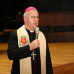 Spotkanie opłatkowe Prawa i Sprawiedliwości w Kielcach. Biskup Jan Piotrowski / Marzena Mąkosa / Radio Kielce