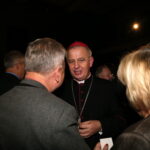 Spotkanie opłatkowe Prawa i Sprawiedliwości w Kielcach. Na zdjęciu: biskup Jan Piotrowski / Marzena Mąkosa / Radio Kielce