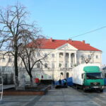 Przygotowania do Sylwestra na kieleckim Rynku / Marzena Mąkosa / Radio Kielce