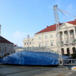 Przygotowania do Sylwestra na kieleckim Rynku / Marzena Mąkosa / Radio Kielce