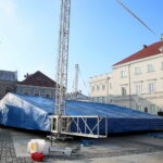 Przygotowania do Sylwestra na kieleckim Rynku / Marzena Mąkosa / Radio Kielce