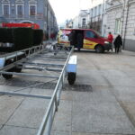 Przygotowania do Sylwestra na kieleckim Rynku / Marzena Mąkosa / Radio Kielce