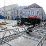 Przygotowania do Sylwestra na kieleckim Rynku / Marzena Mąkosa / Radio Kielce