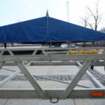 Przygotowania do Sylwestra na kieleckim Rynku / Marzena Mąkosa / Radio Kielce