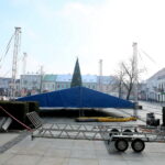 Przygotowania do Sylwestra na kieleckim Rynku / Marzena Mąkosa / Radio Kielce