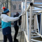 Przygotowania do Sylwestra na kieleckim Rynku / Marzena Mąkosa / Radio Kielce