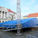 Przygotowania do Sylwestra na kieleckim Rynku / Marzena Mąkosa / Radio Kielce