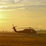 Śmigłowce Black Hawk odlatują z Masłowa / Marzena Mąkosa / Radio Kielce