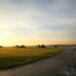 Śmigłowce Black Hawk odlatują z Masłowa / Marzena Mąkosa / Radio Kielce