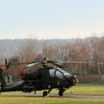 Śmigłowce Black Hawk odlatują z Masłowa / Marzena Mąkosa / Radio Kielce