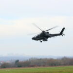 Śmigłowce Black Hawk odlatują z Masłowa / Marzena Mąkosa / Radio Kielce