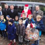 Małachów. Placówka Opiekuńczo - Wychowawcza. Odwiedziny św. Mikołaja / Emilia Sitarska / Radio Kielce