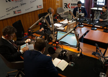 Studio Polityczne Radia Kielce / Robert Felczak / Radio Kielce