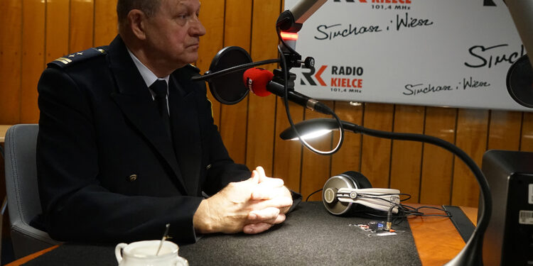 Władysław Kozieł, komendant Straży Miejskiej w Kielcach / Robert Felczak / Radio Kielce