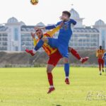 Mecz Korona Kielce – CSM Politehnica Iasi. Nabil Aankour / Paweł Jańczyk / Korona Kielce