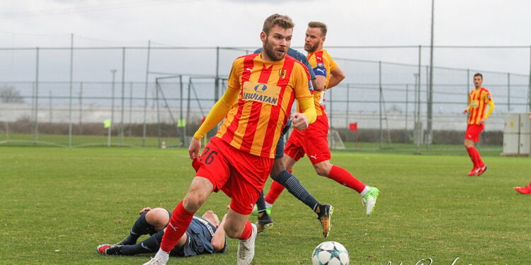 21.01.2018 Turcja. Mecz sparingowy: Korona Kielce - Olimpik Donieck / Paweł Jańczyk / Korona Kielce