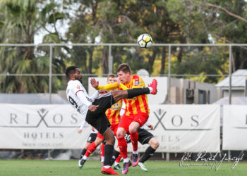 24.01.2018 Belek, Turcja. Mecz sparingowy Korona Kielce - Amkar Perm / Paweł Jańczyk / Korona Kielce