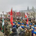 Bodzentyn. Zakończenie „Marszu Szlakiem Powstania Styczniowego" / Marcin Różyc / Radio Kielce