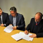 Podpisanie preumowy na rewitalizację Sandomierza / Grażyna Szlęzak-Wójcik / Radio Kielce