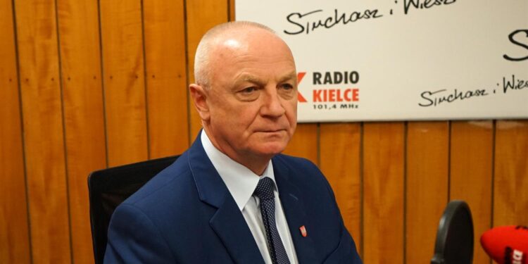 Marek Bronkowski, burmistrz Sandomierza / Karol Żak / Radio Kielce