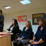 Spotkanie poseł PiS Anny Krupki z mieszkańcami powiatu jędrzejowskiego ws. ratowania oddziału pediatrycznego szpitala w Jędrzejowie / Ewa Pociejowska-Gawęda / Radio Kielce